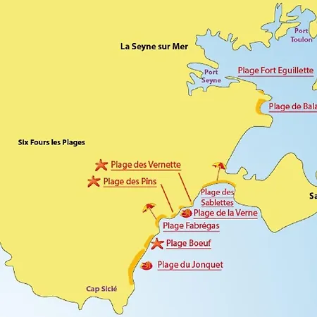 Vacances Au Soleil à 200 M De La Mer La Seyne-sur-Mer